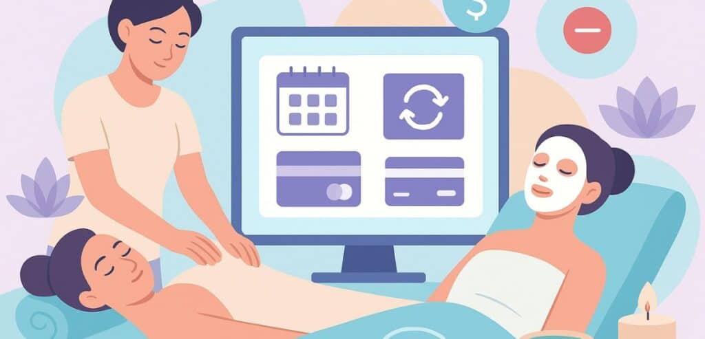 spa memberships and recurring payments